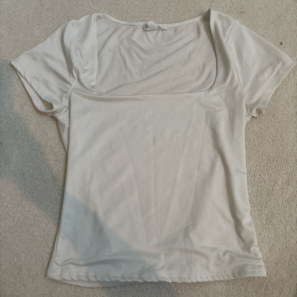 Elegant White Women's Top